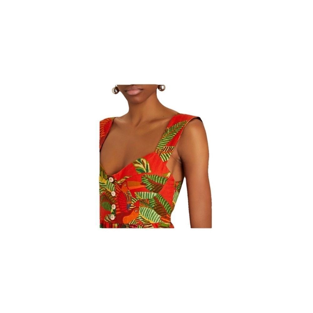 FARM Rio Red Tropical Mini Dress - Picture 3 of 11
